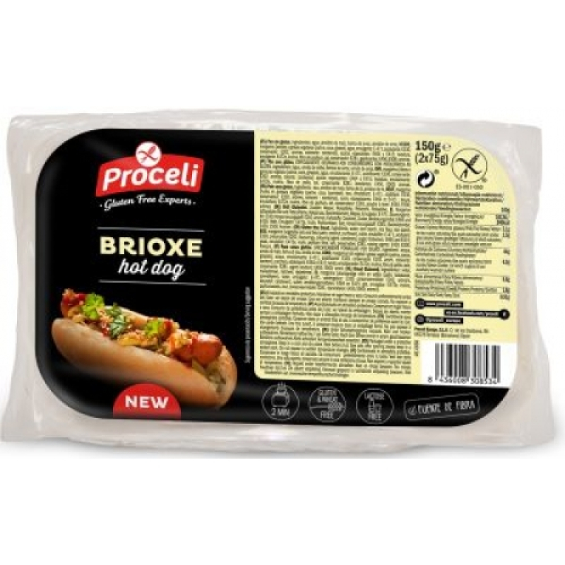 Proceli hot dog afbakbroodjes 